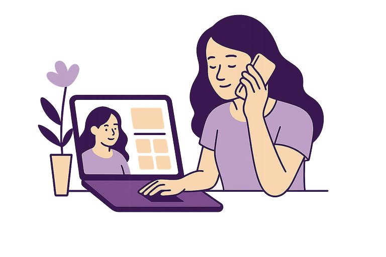 Illustration for About component